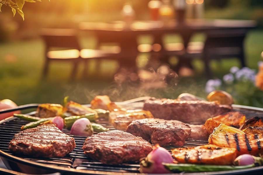 grill arbend Kleingartenverein