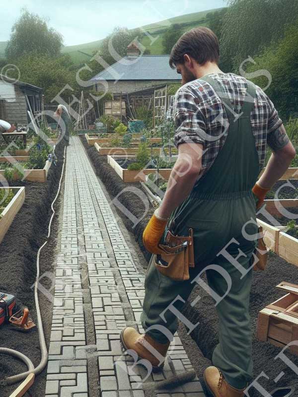 kleingartenverein Garten Arbeit